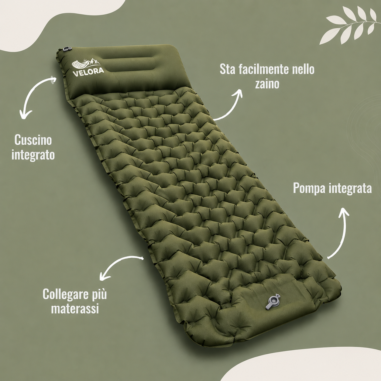 Materasso gonfiabile VELORA